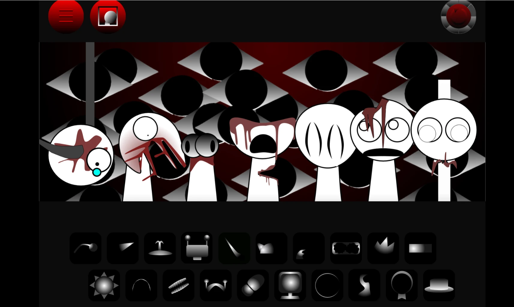 Sprunki Phase 8 Official gameplay showing character selection