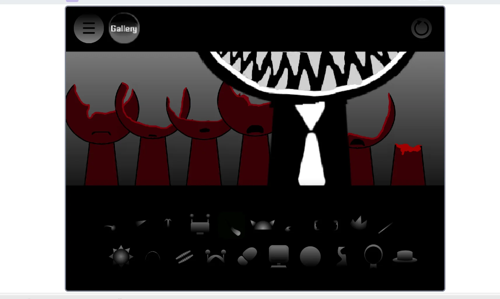 Completed music composition in Sprunki Phase 8.5 Online