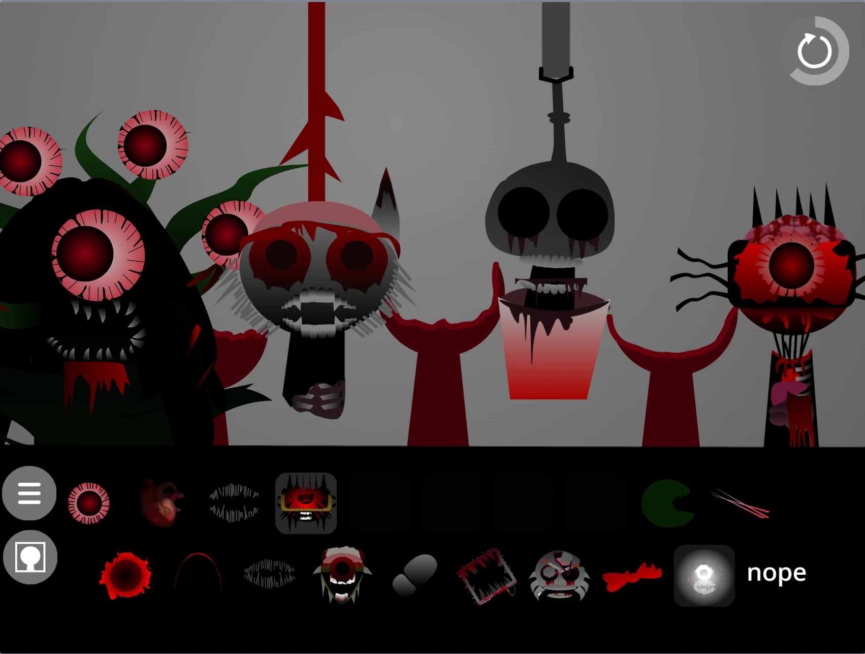 Customize your Sprunki characters in Phase 8 Version Sprunki Phase 8 Version character customization options
