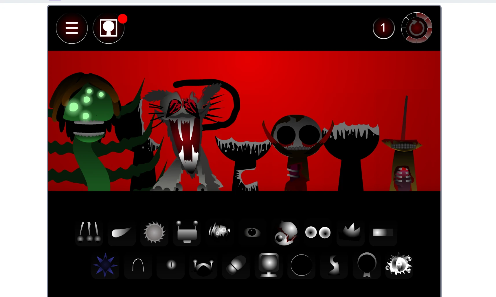 Sprunki Phase 90 visual effects and dynamic color palette