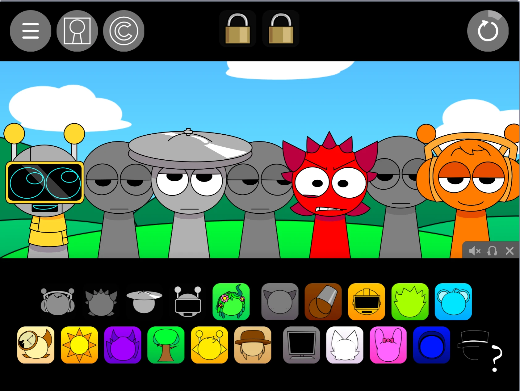 Character interactions and gameplay comparisons in Sprunki Pyramixed 0.9 But Gray Is Not Afraid Remix Character interactions in Sprunki Pyramixed 0.9 But Gray Is Not Afraid Remix