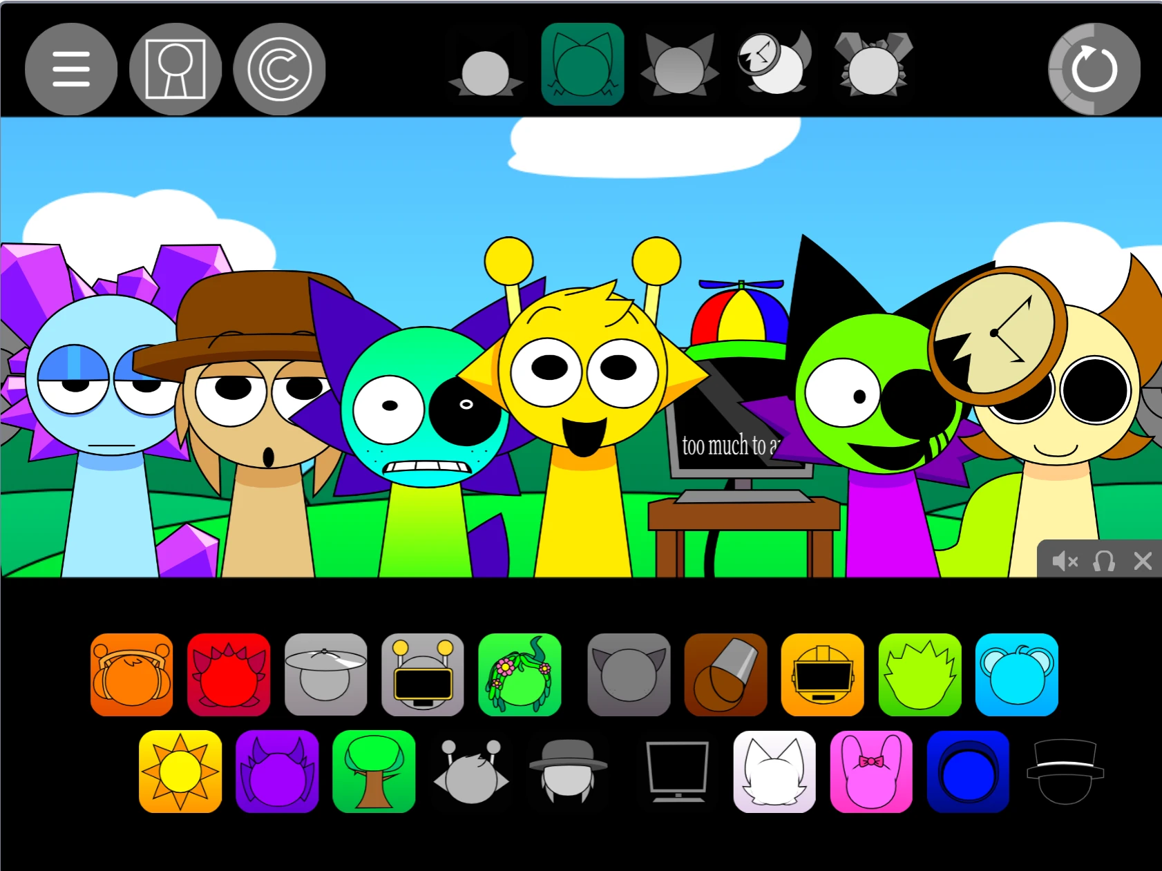Beginner guide and character selection in Sprunki Pyramixed 0.9 But With Arms Getting started with Sprunki Pyramixed 0.9 But With Arms