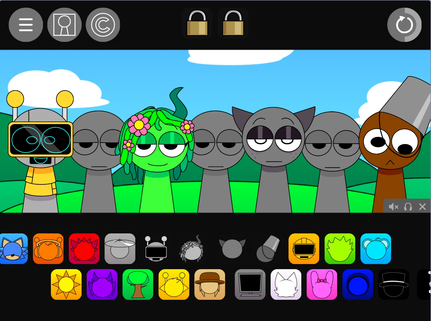 Sprunki Pyramixed 0.9 But With My OC Community Sharing Features