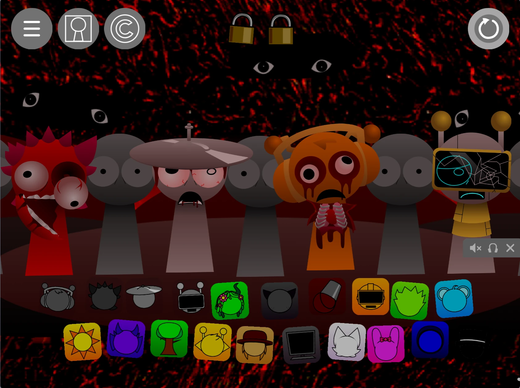 Character Interactions and Animations in Sprunki Pyramixed 0.9 OC Character interactions in Sprunki Pyramixed 0.9 OC