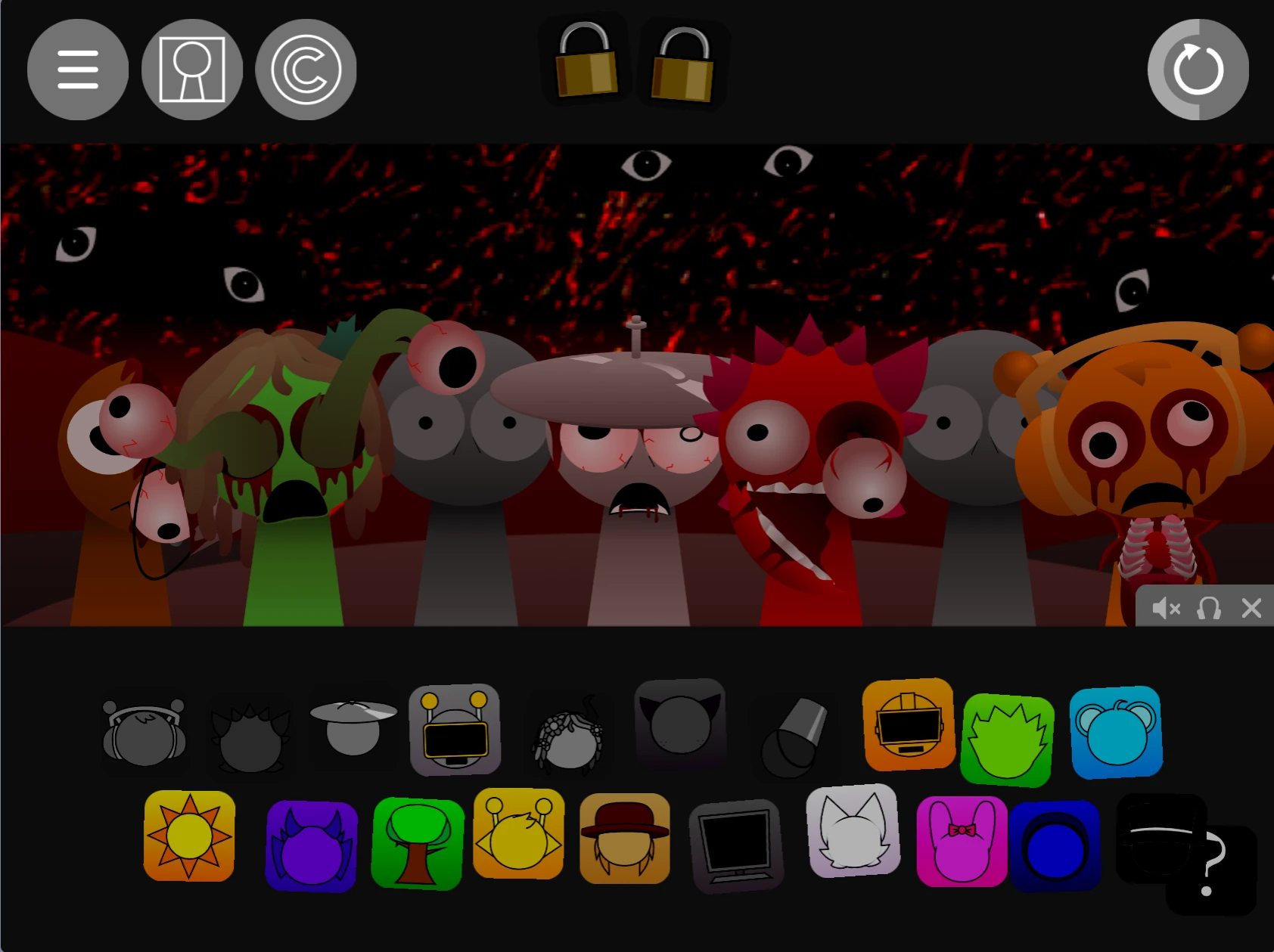 Sprunki Pyramixed 0.9 Update Port Main Game Interface Sprunki Pyramixed 0.9 Update Port main interface