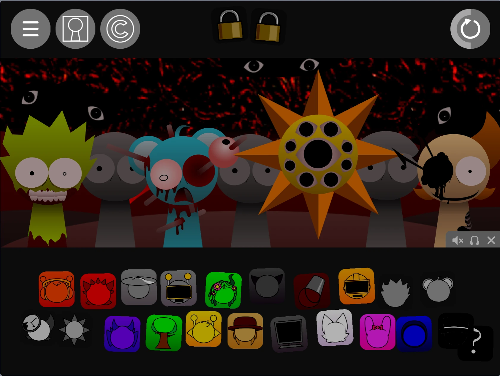Music Creation Process in Sprunki Pyramixed 0.9 Update Port Creating music in Sprunki Pyramixed 0.9