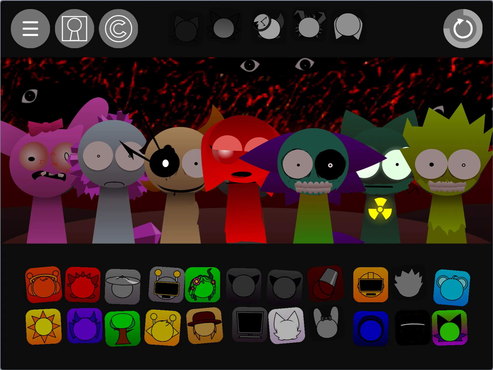 Advanced features and effects in Sprunki Pyramixed 0.95