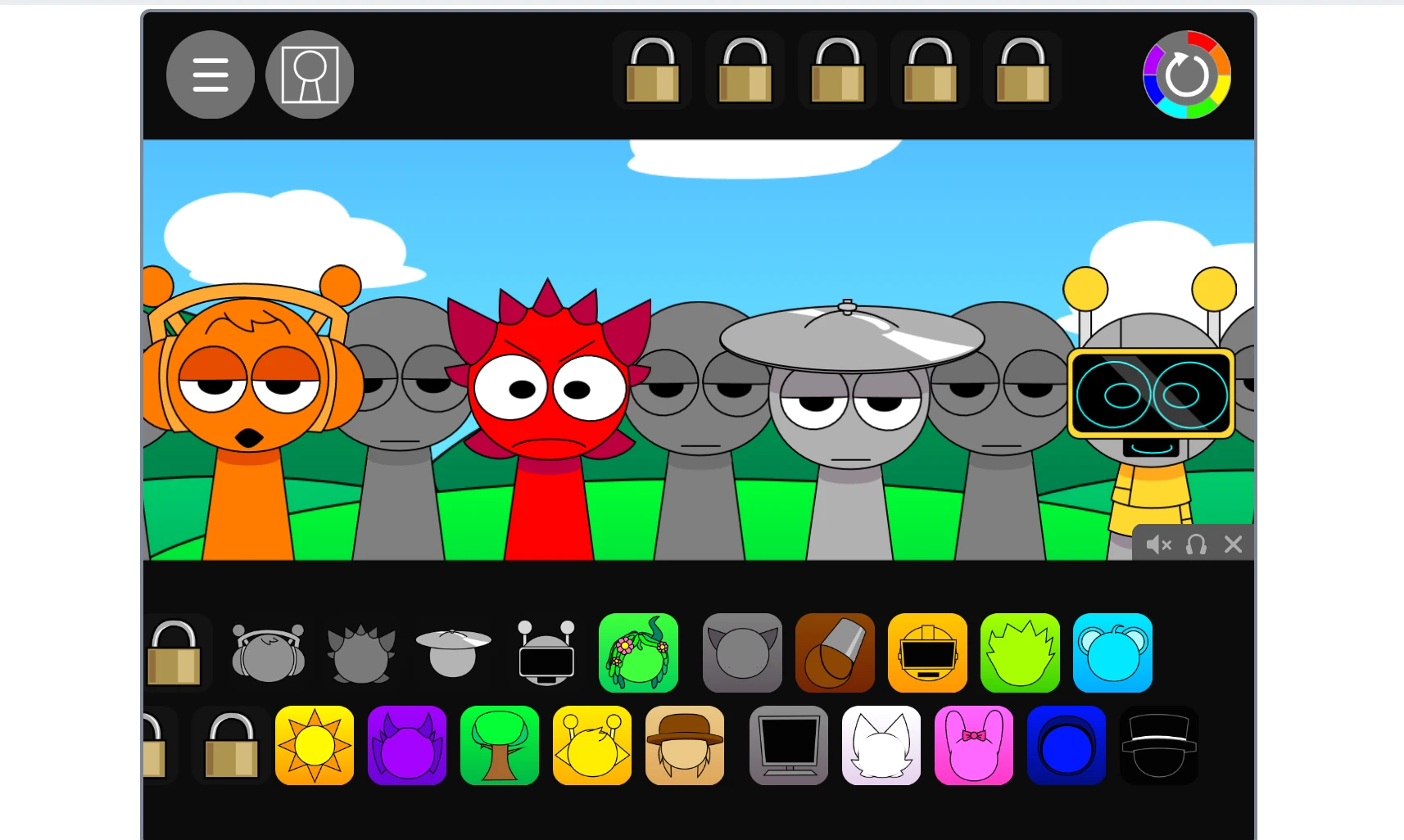 Drag and Drop Music Creation in Sprunki Pyramixed Deluxe
