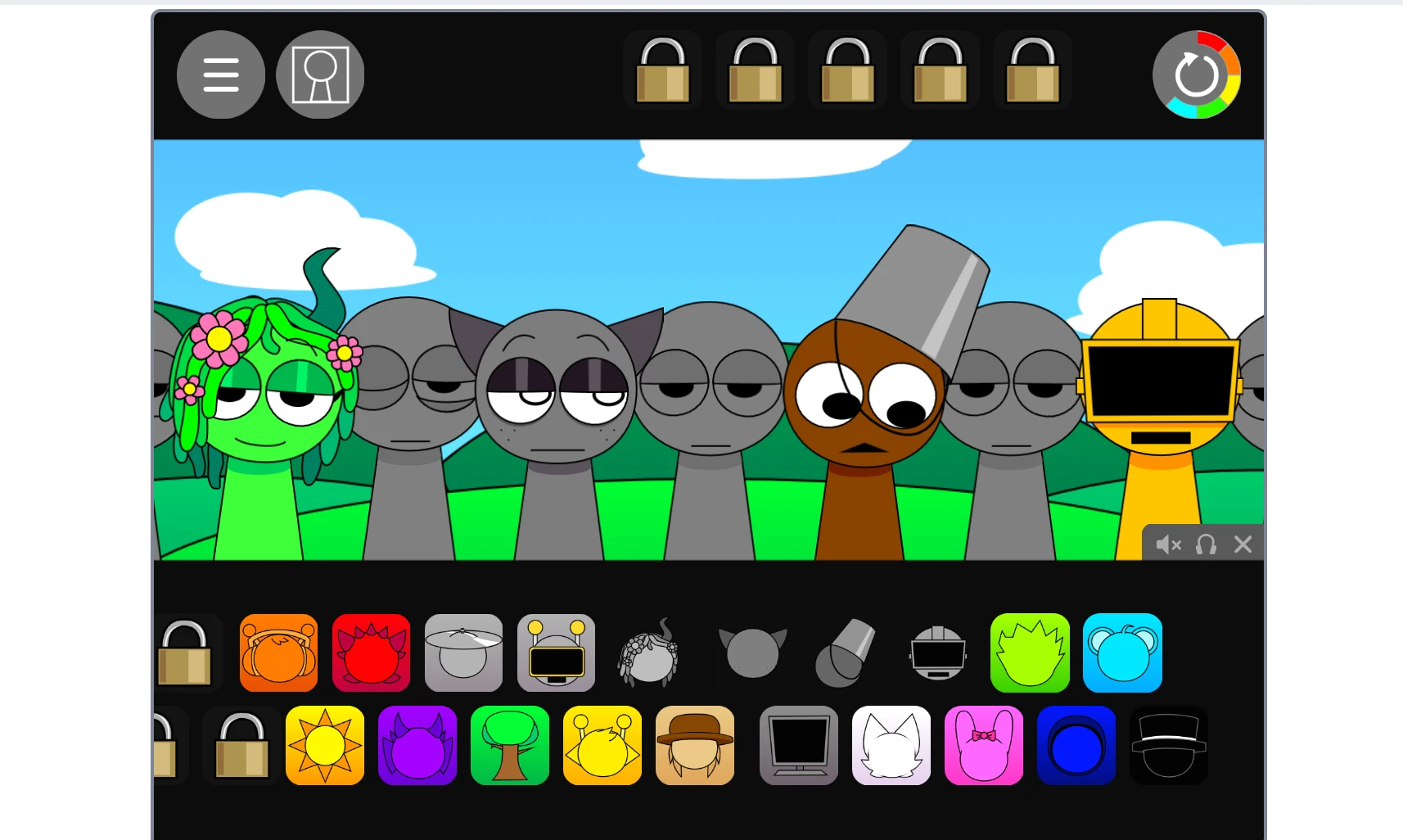 Advanced Recording Studio Features in Sprunki Pyramixed Deluxe