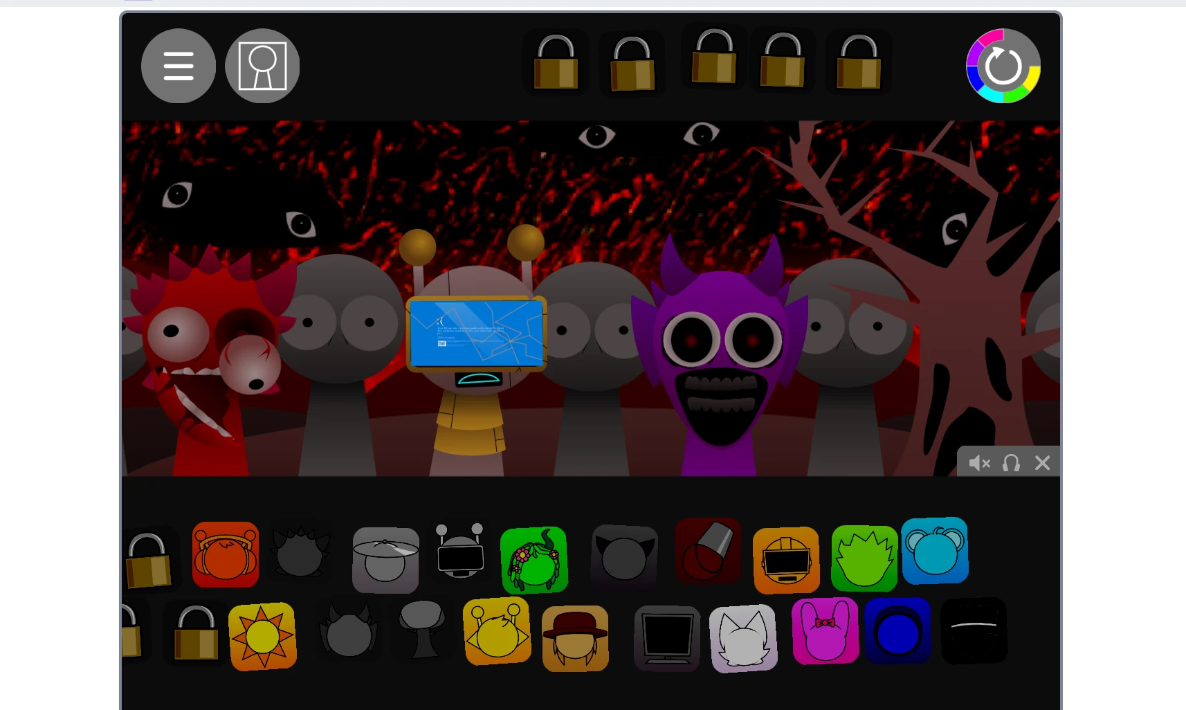 Character Customization Options in Sprunki Pyramixed Deluxe