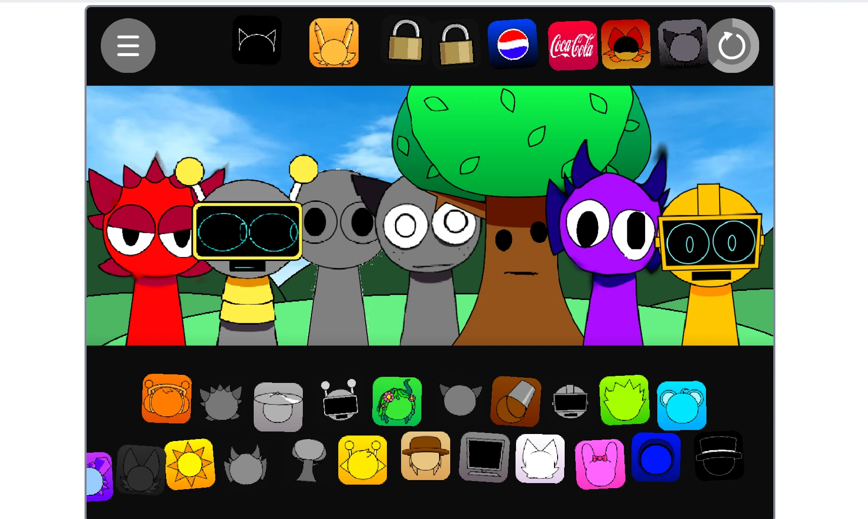 Audio experience and horror elements in Sprunki Pyramixed Regretful V2