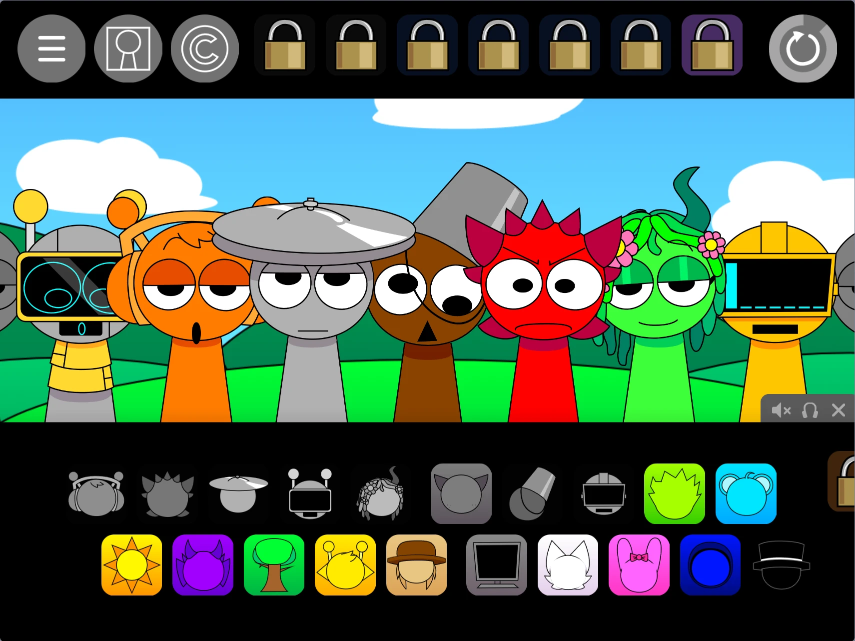 Advanced OC Creation System in Sprunki Pyramixed With OCs