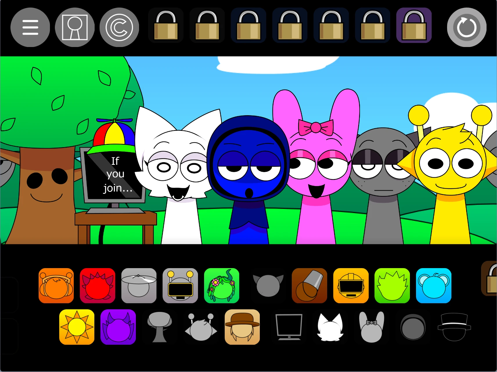 Custom animation creation in Sprunki Pyramixed With OCs