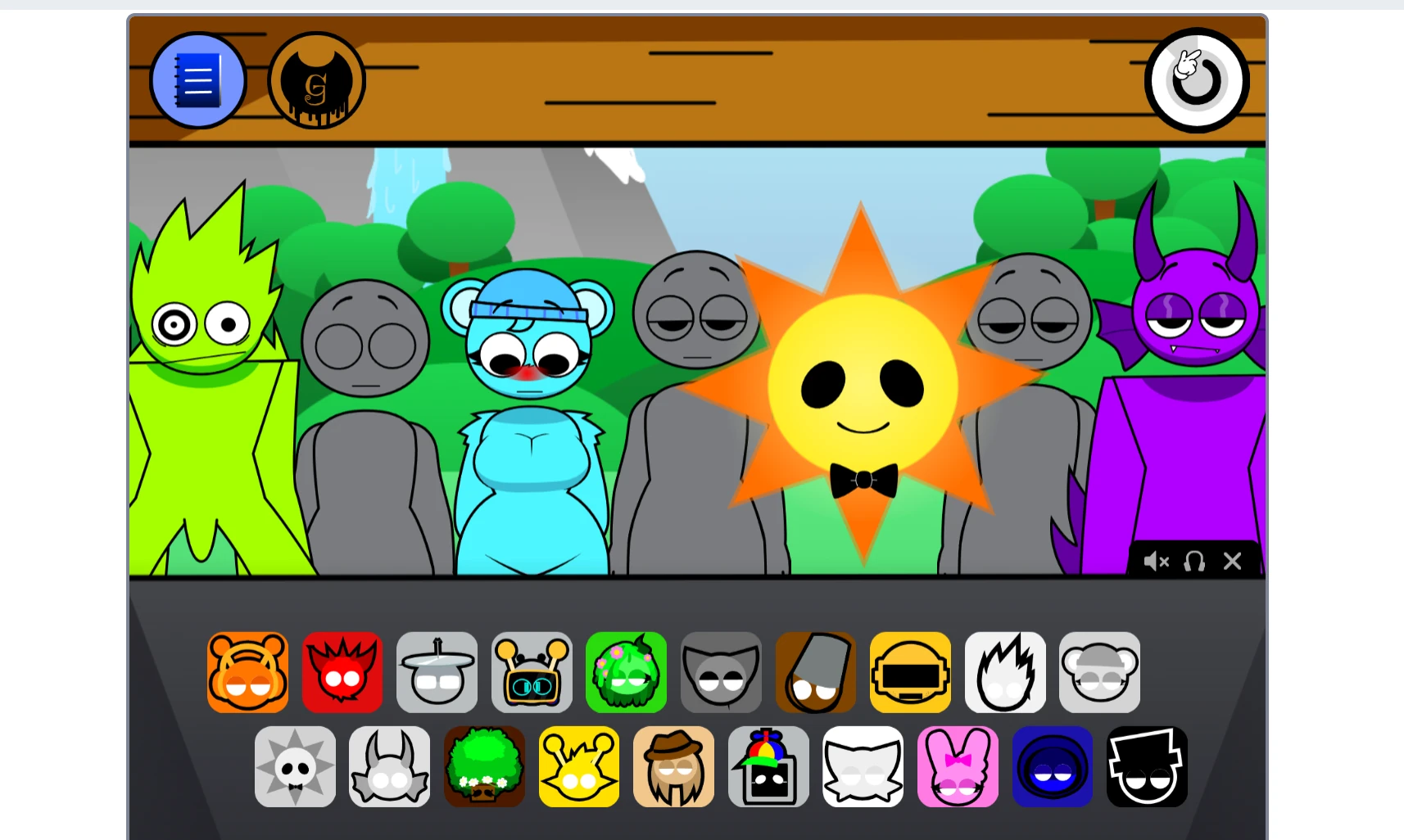 Comparison between Sprunki Retake Human Naked and Incredibox