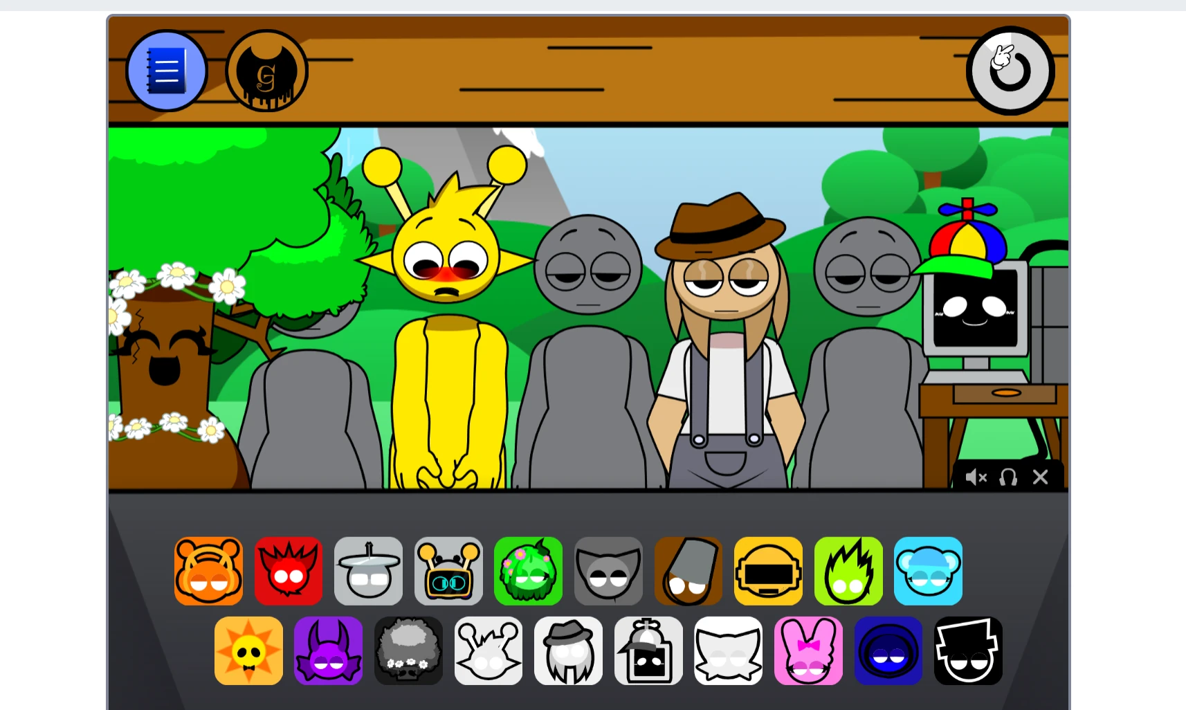 Challenge mode in Sprunki Retake Human Naked