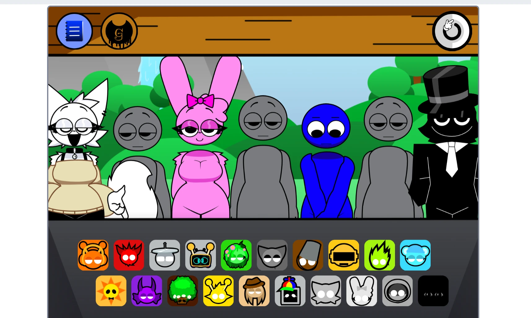 Recording and sharing features in Sprunki Retake Human Naked