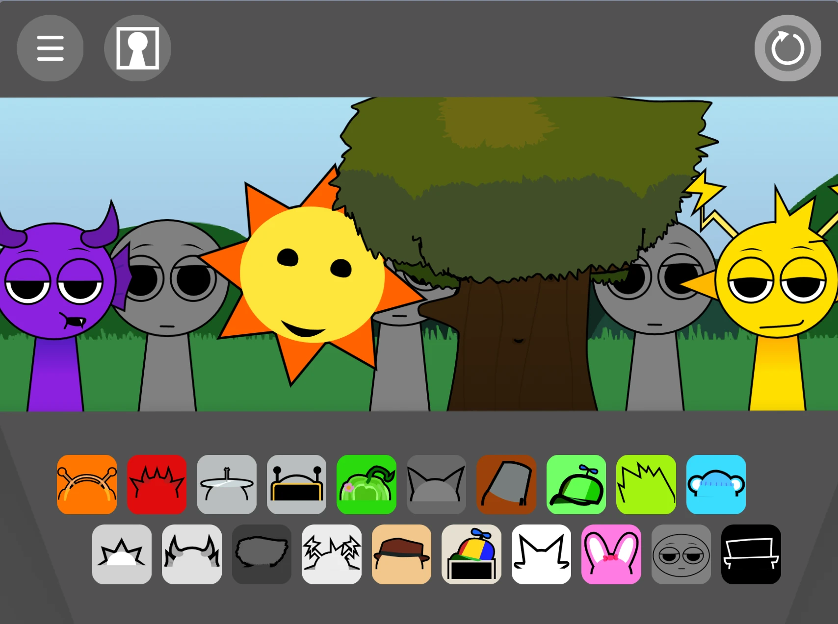 Advanced customization options in Sprunki Retake OCS