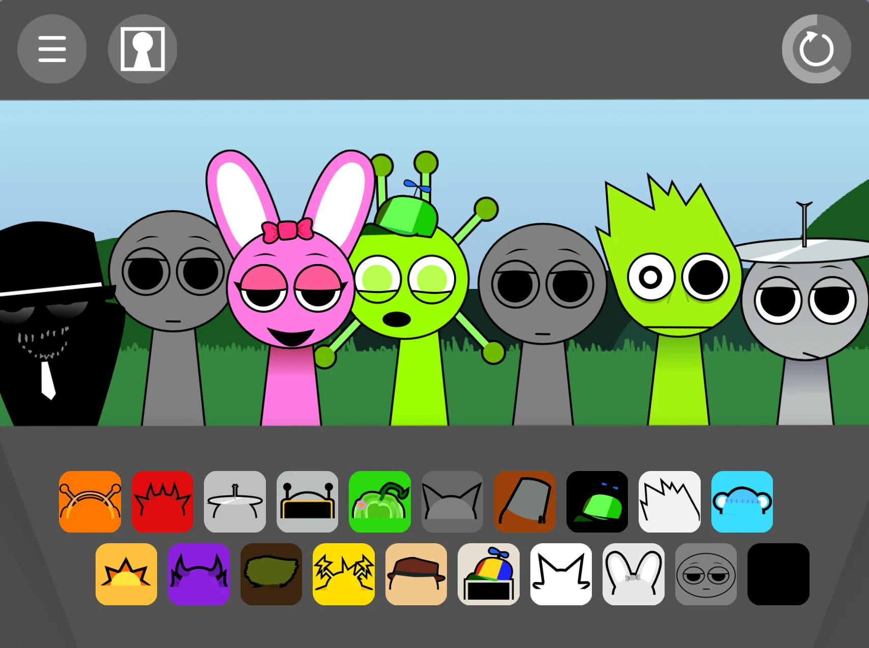 Sprunki Retake OCS special effects and visual enhancements