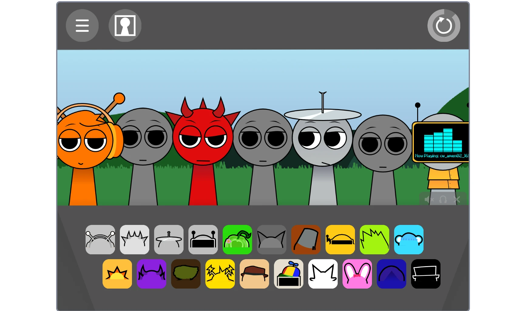 Sprunki Retake Phase 3 horror mod elements and special effects