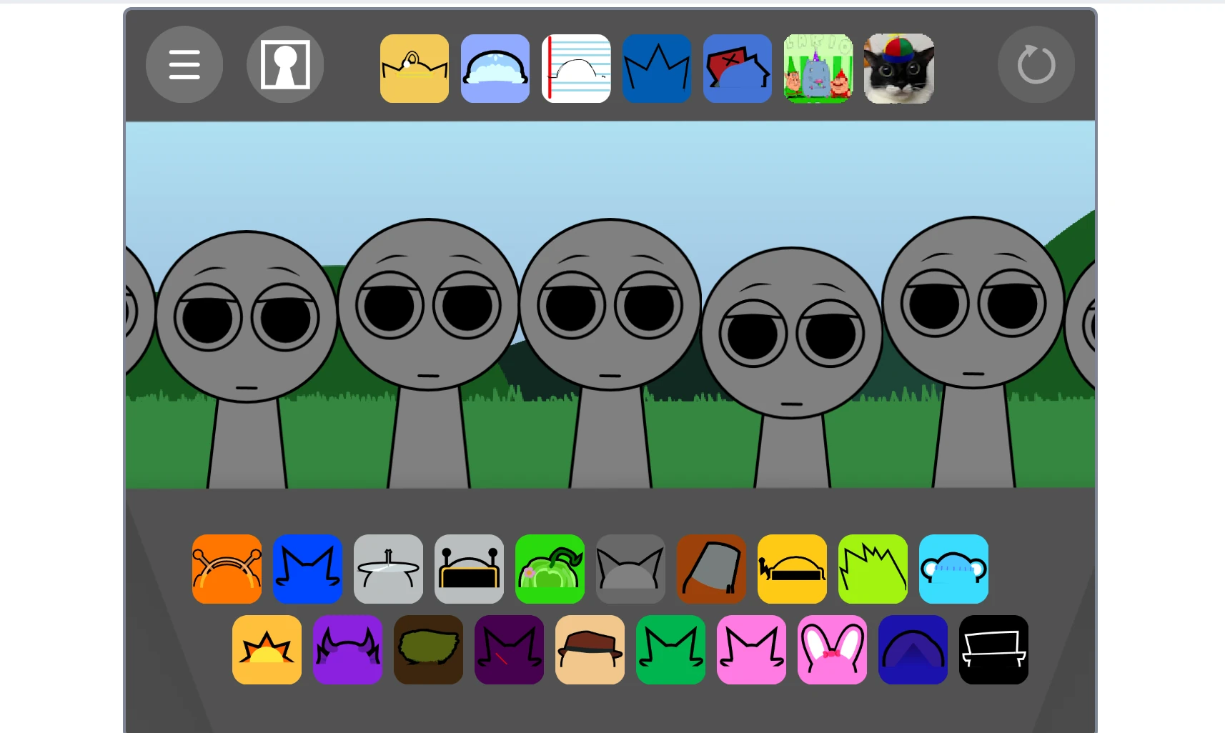 Sprunki Retake Scratch Port Remix optimized interface