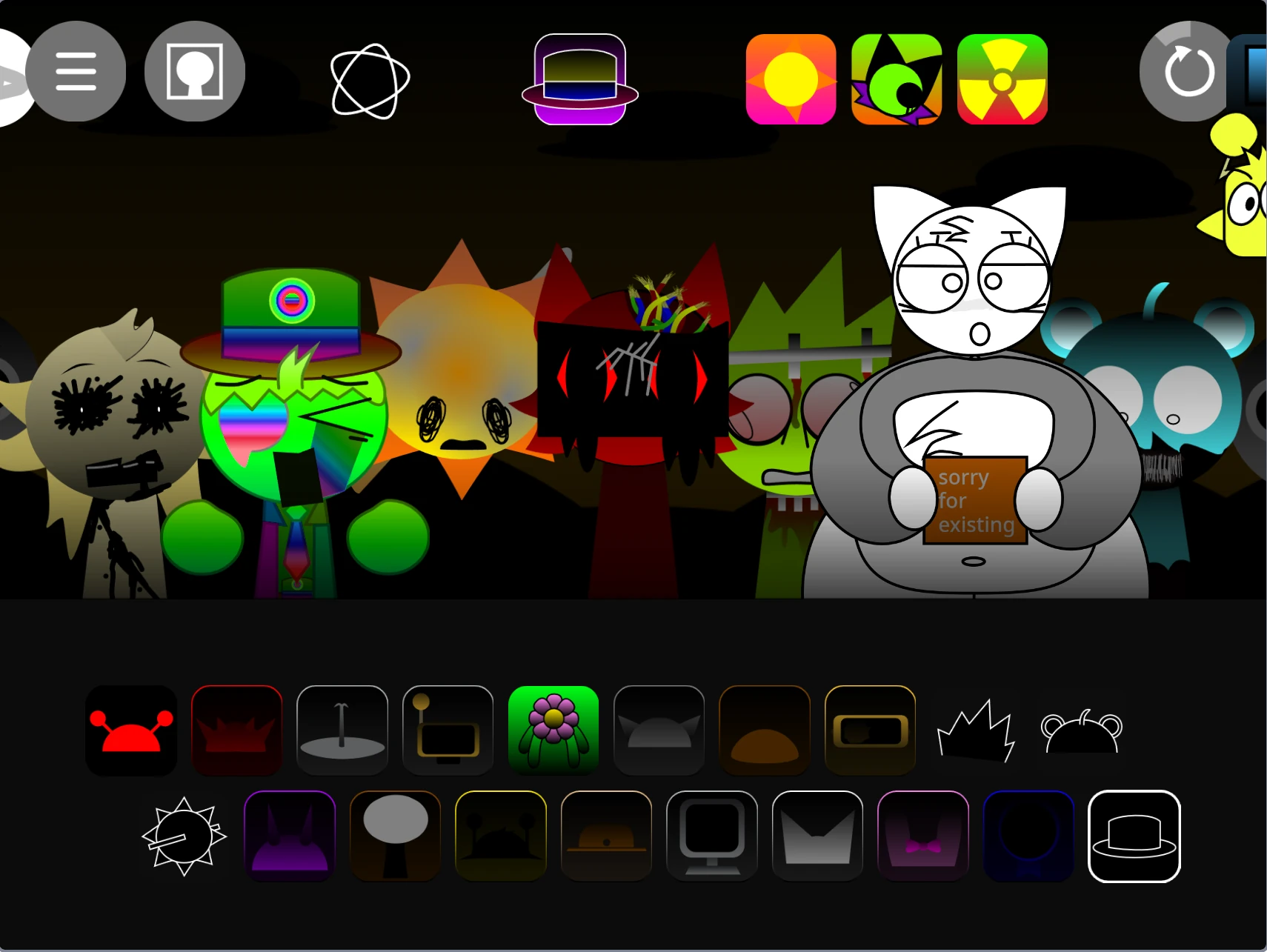 Detailed character animations and expressions in Sprunki Shifted Remake