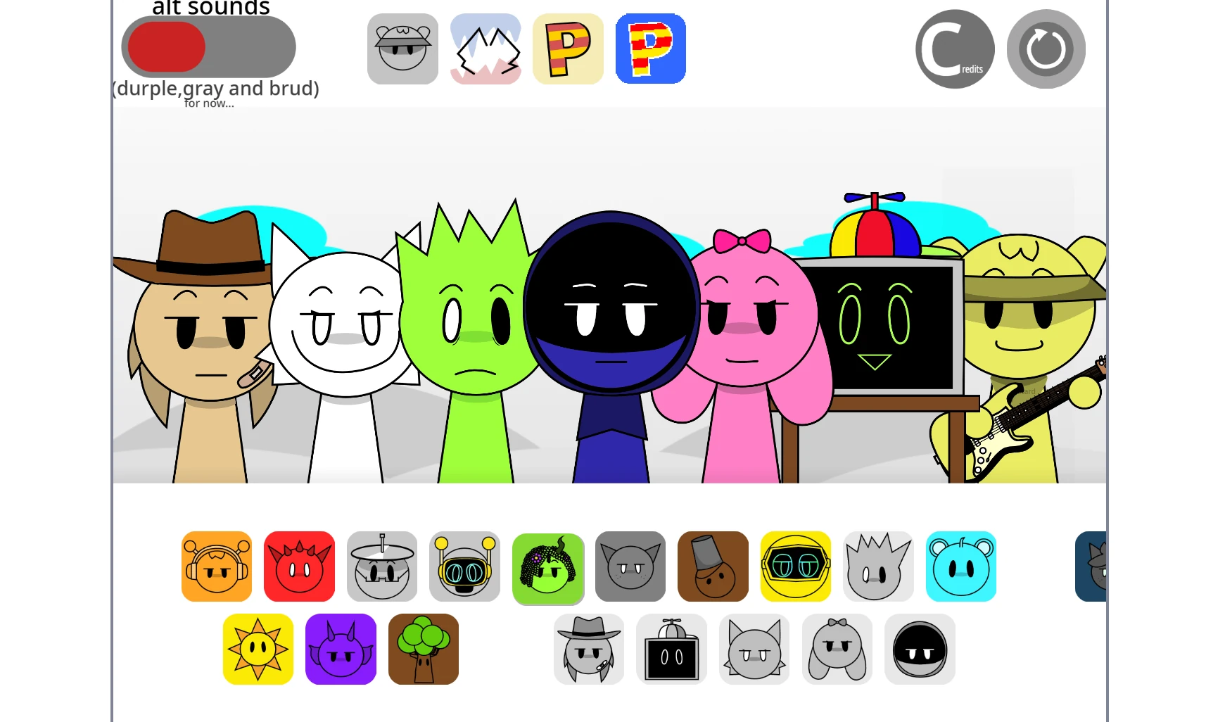 Sharing and saving options in Sprunki Super Tunes
