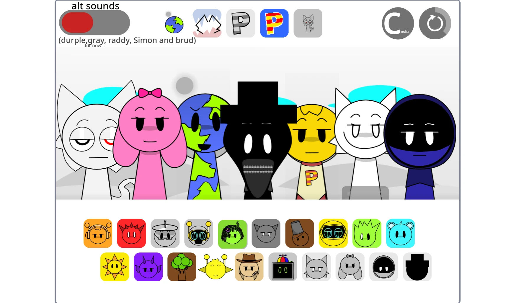 Progression system in Sprunki Super Tunes Recreation Remix