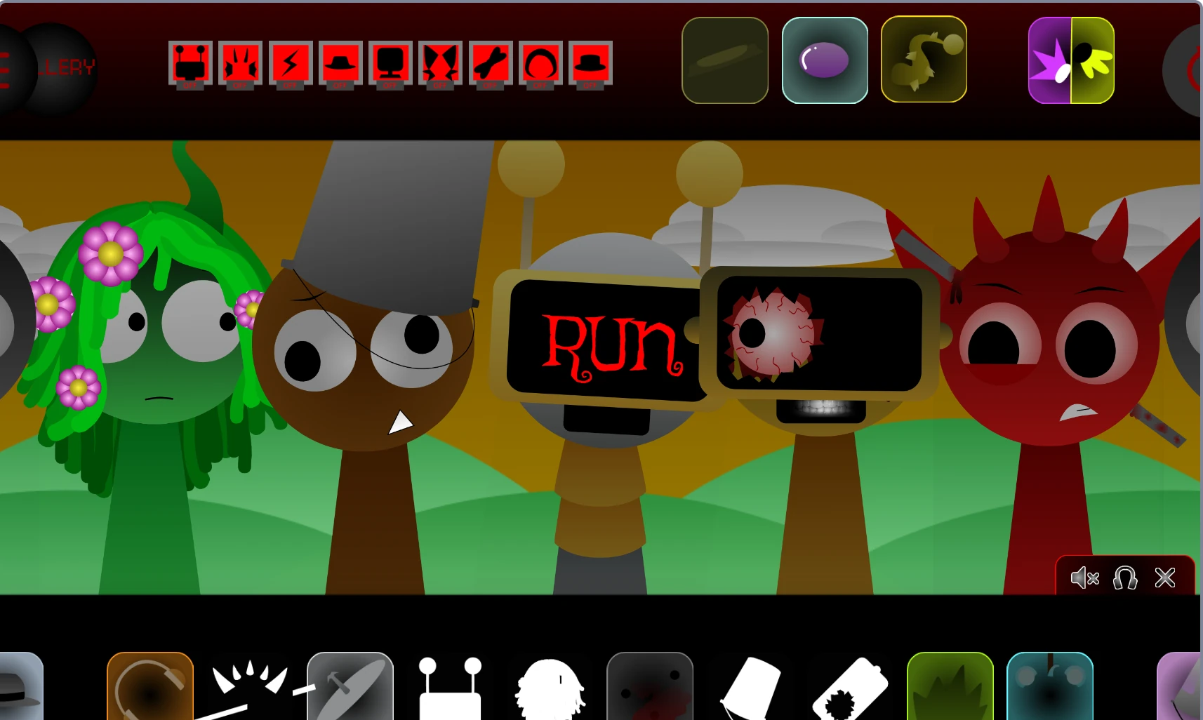 Special achievements and unlockables in Sprunki Swap Retextured Phase 1.7 v2