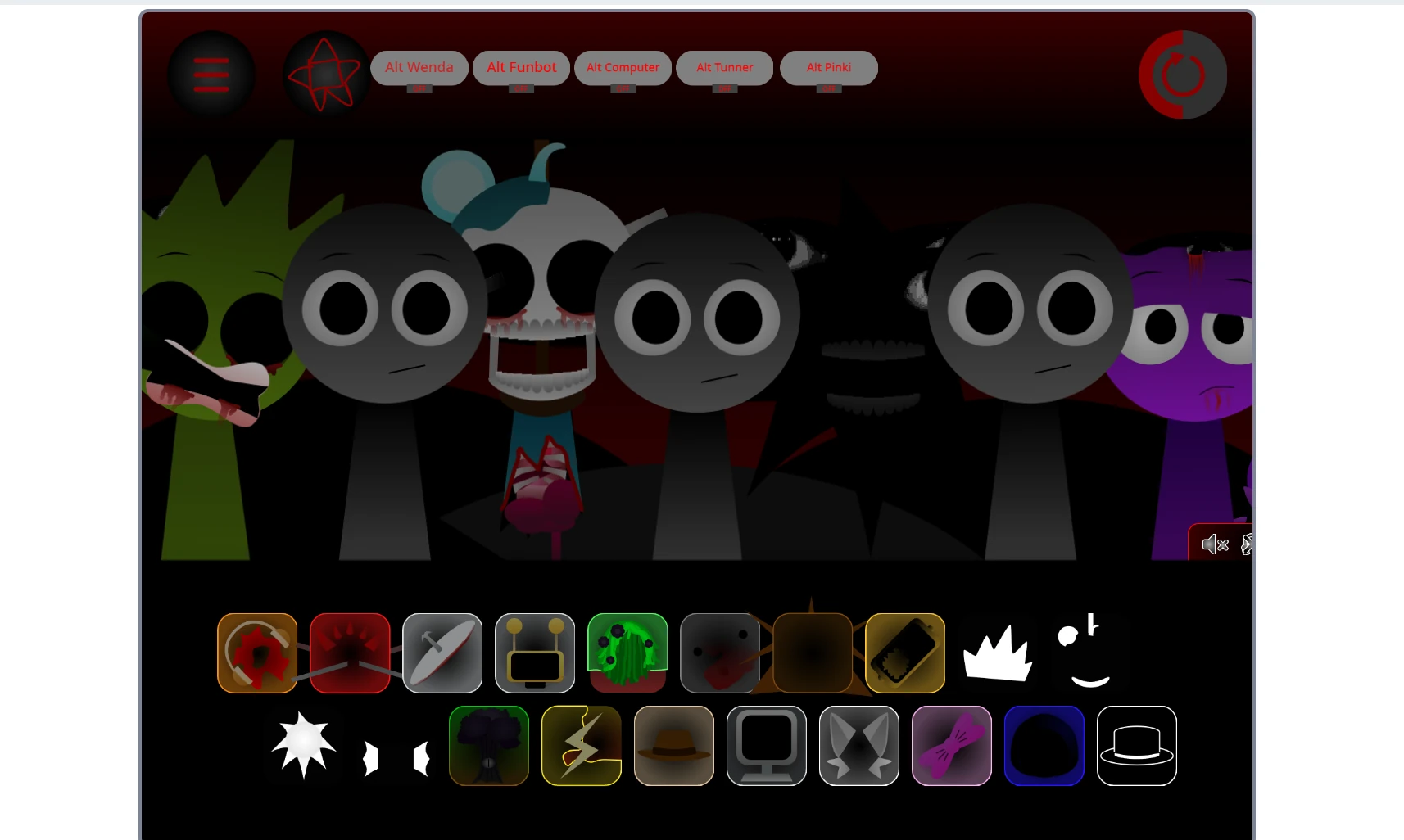 Sprunki Swap Retextured Phase 3 character lineup