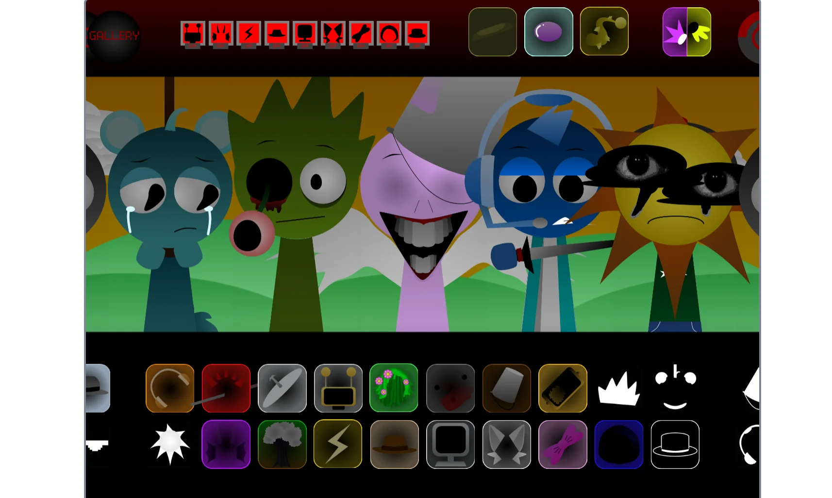 Sprunki Swap Retextured Phase 1.5 Cancelled Scratch Gameplay 5