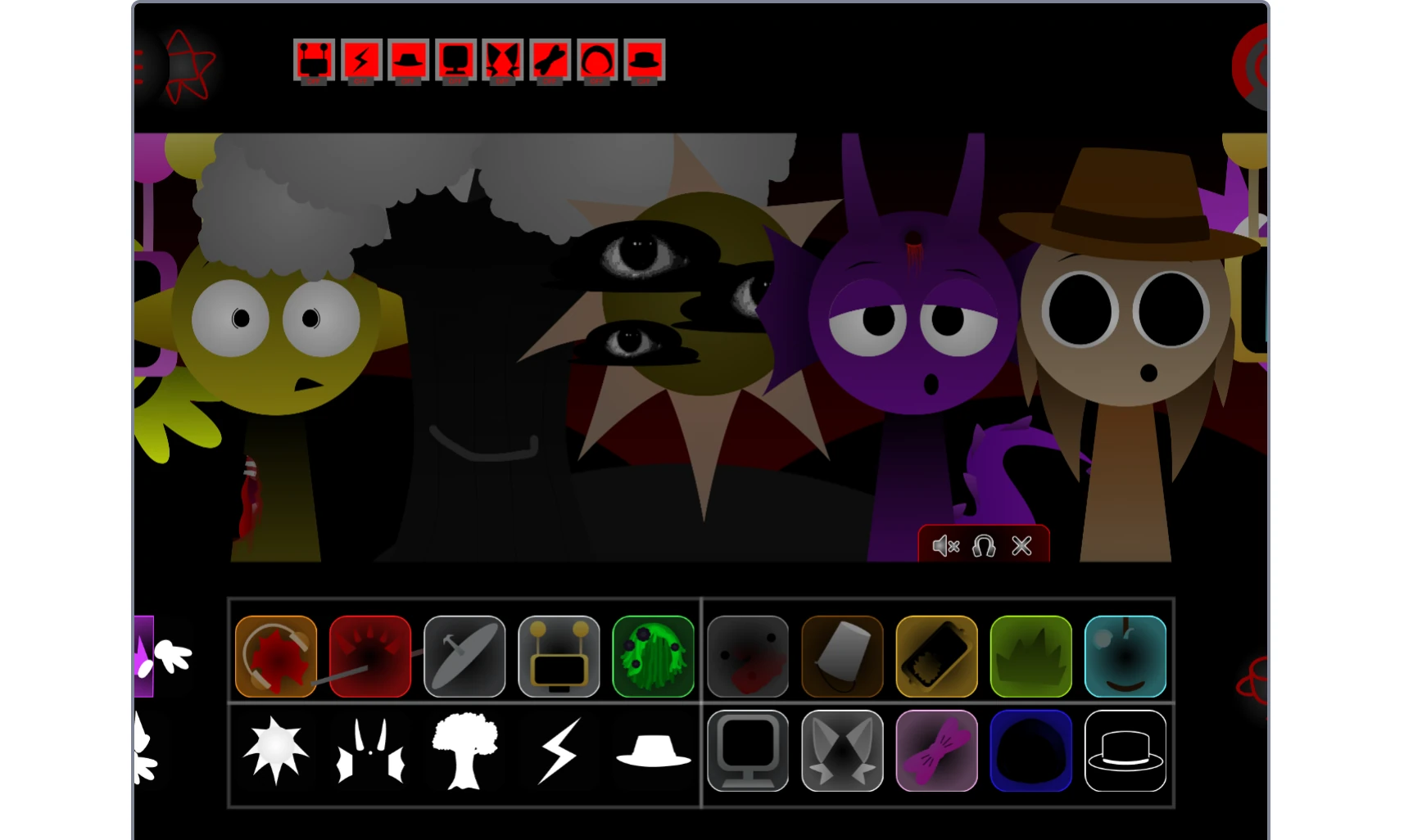 Special effects and visual elements in Sprunki robot mod gameplay