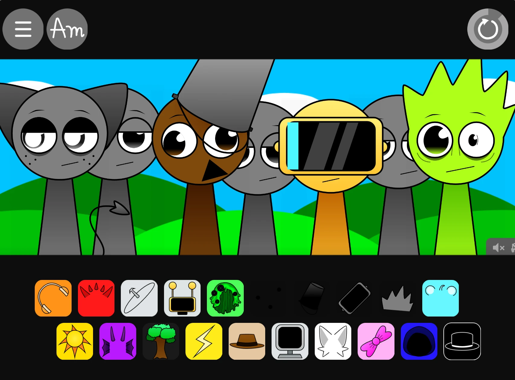 Special visual effects during character swapping Visual effects and character transformations in Sprunki Swapped Version
