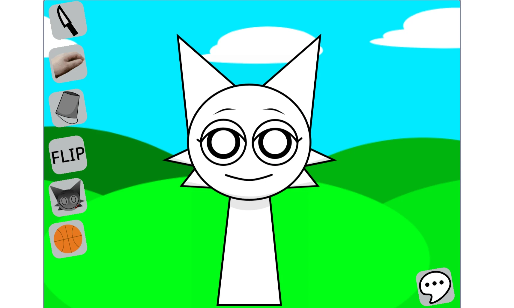 Talking Wenda Sprunki character interaction