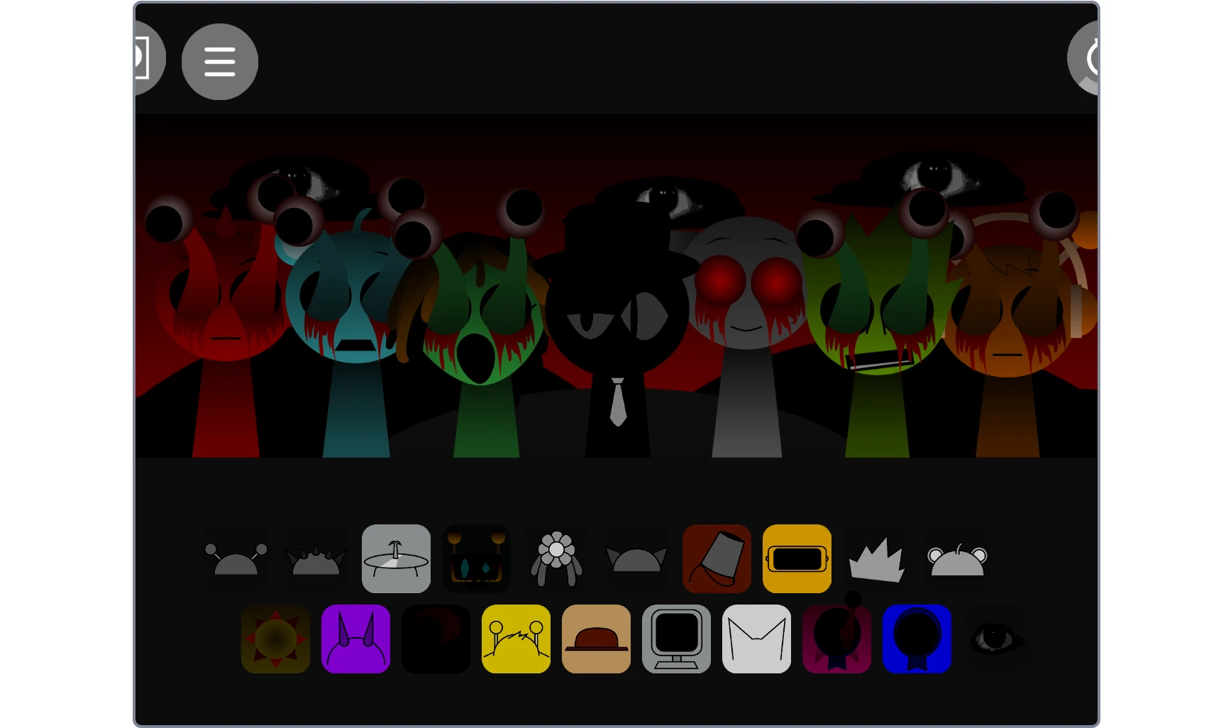 Sprunki Vineria Treatment Version 1.3 full character roster