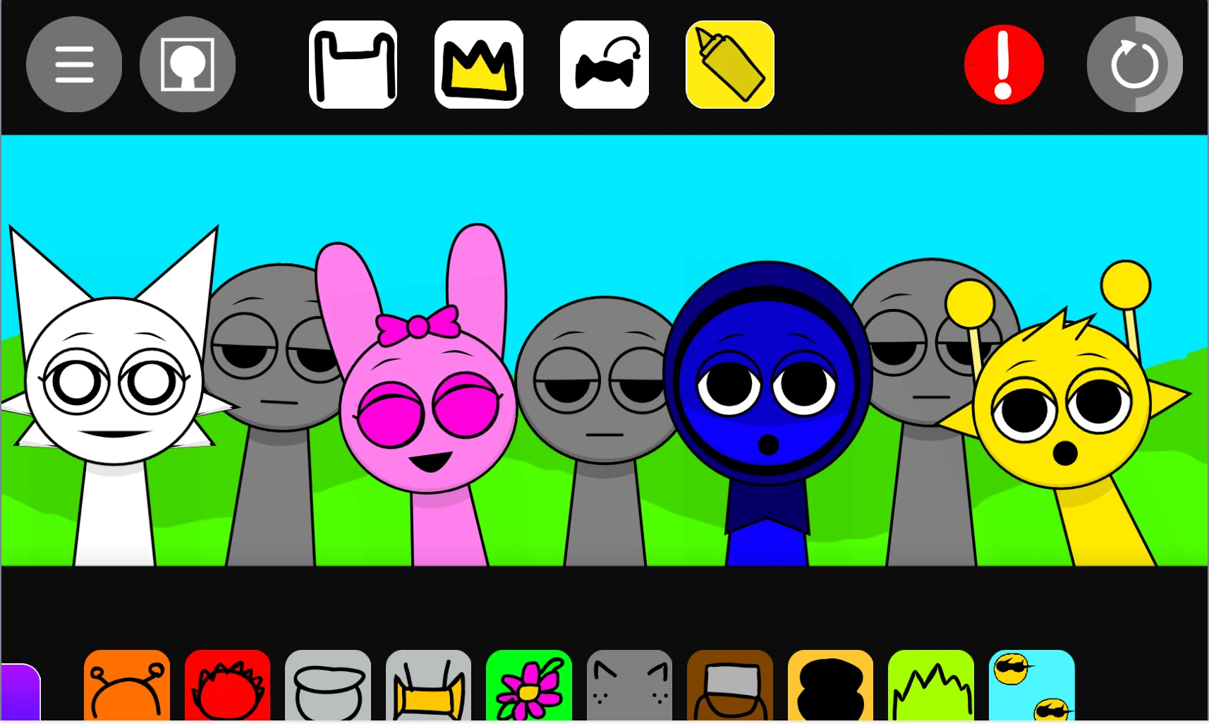 Sprunkid special effects and visual elements during gameplay