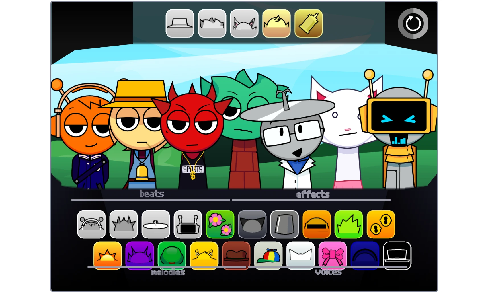 New Characters & Customization New parody characters and customization options in Sprunki Parodybox