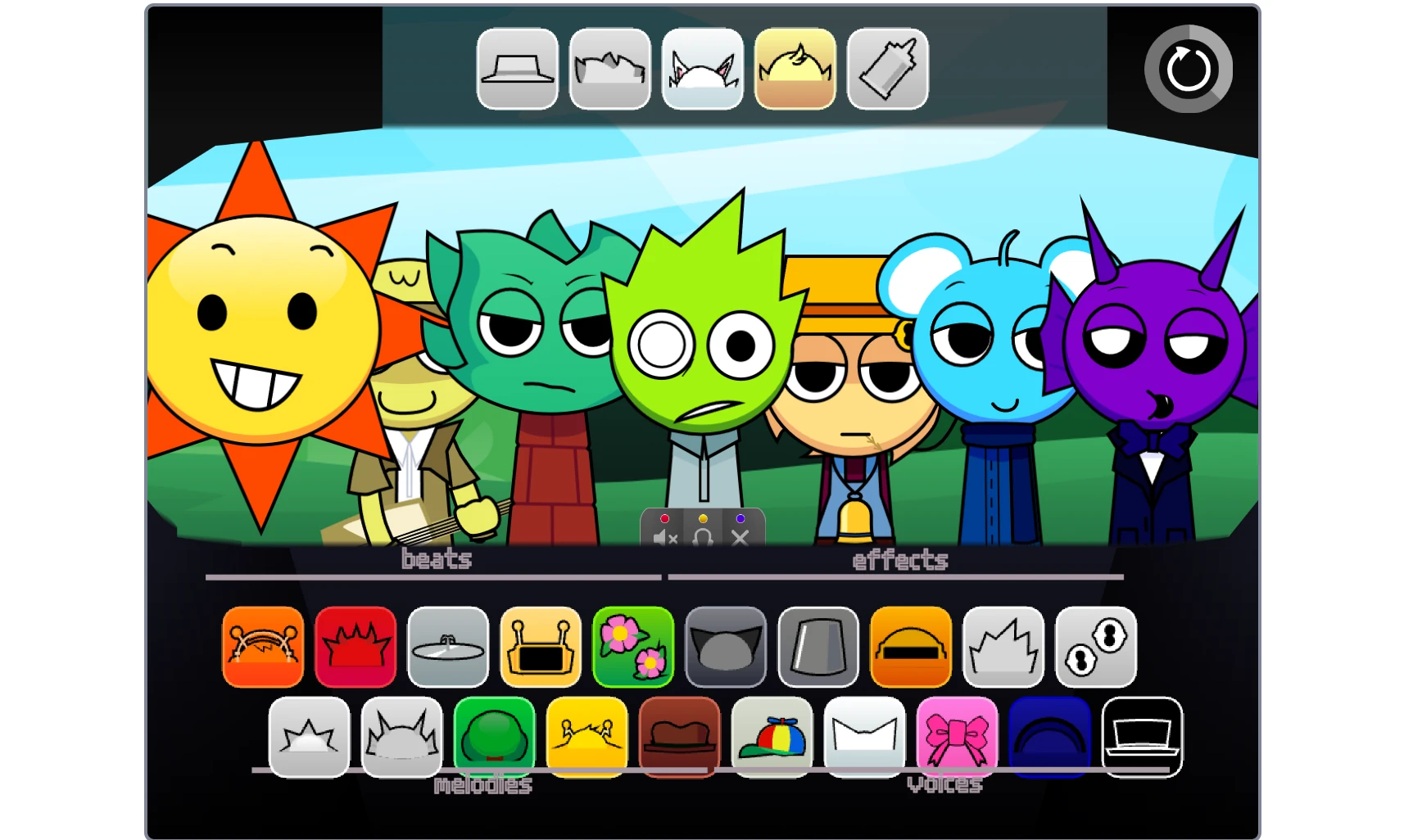 Phase Mixing Feature Phase mixing feature in Sprunki Parodybox Big Update