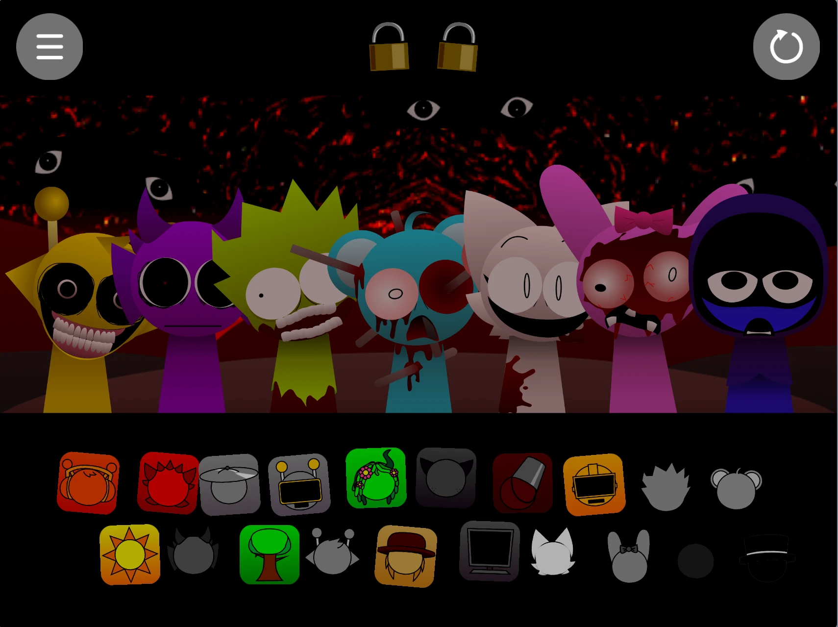 Advanced gameplay features in Sprunki Pyramixed