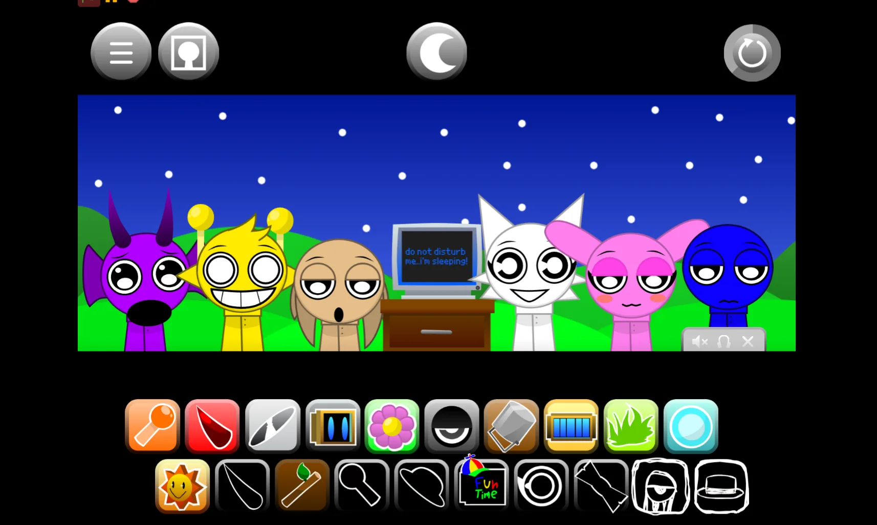 Touch Sprunki Babies Retake Gameplay Screenshot 4