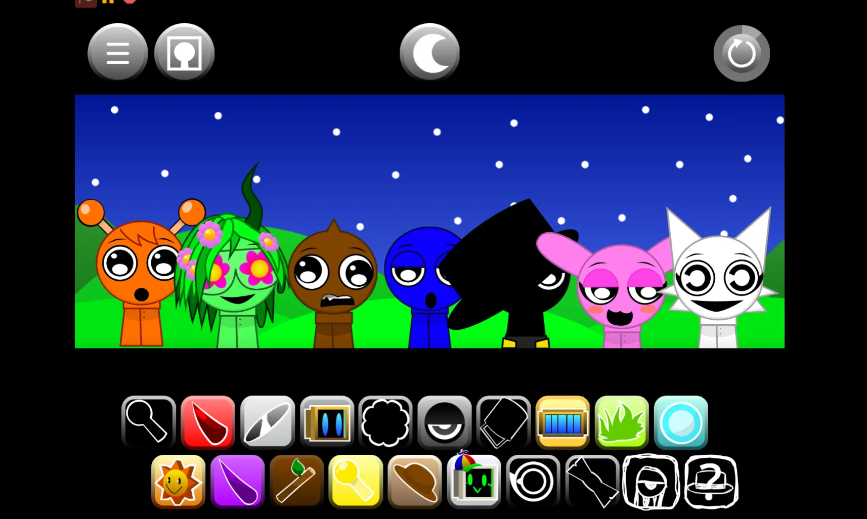 Touch Sprunki Babies Retake Gameplay Screenshot 5