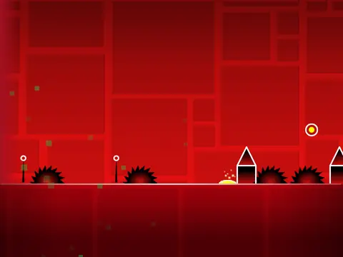 9-13 Geometry Dash Lite Levels showing multiple stage previews