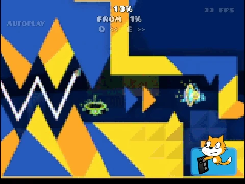 Play Acu Geometry Dash challenging demon level online free