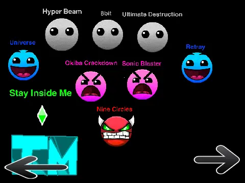 Awesome Geometry Dash Music Logo Cover