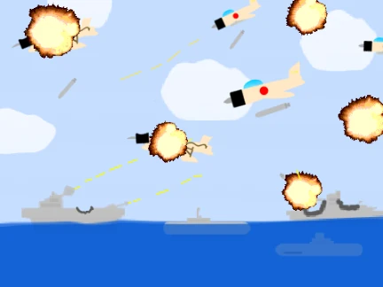Play Battleship v1.9 December holiday Geometry Dash level