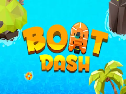 Boat Dash Geometry Dash water adventure game