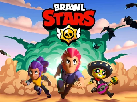 Play Brawl Stars Geometry Dash style platformer online