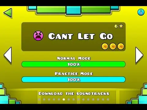 Can't Let Go in Noteblocks logo featuring musical note blocks