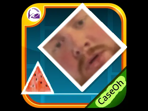 Caseoh Dash Demo game logo featuring unique geometric design and character