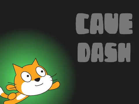Cave Dash Logo - Adventure Platformer Game