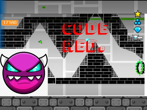 Code Red Geometry Dash - demon level challenge online